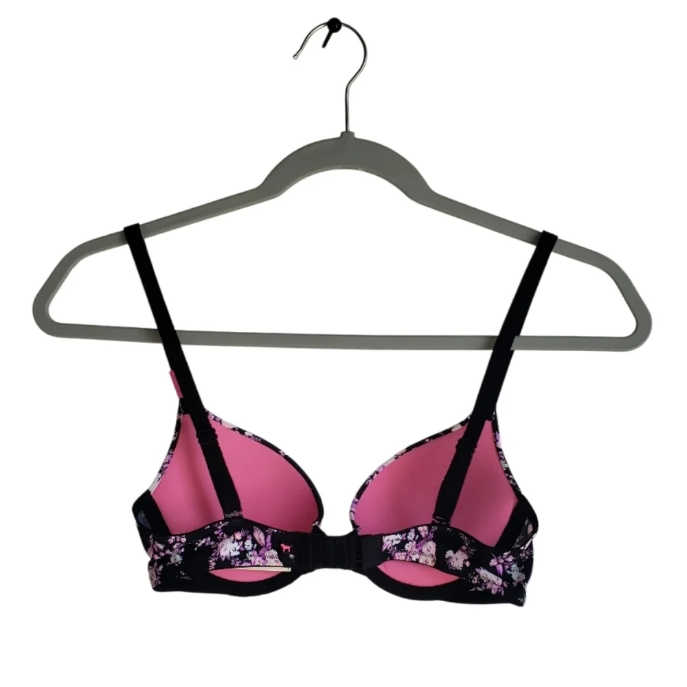 Victoria's Secret PINK Floral  Push-Up Bra 32B